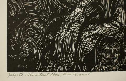 GY.Szabó Béla, Golgotha, 1946 [4]
