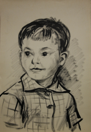 BOTÁR Edith, Portret de băiat