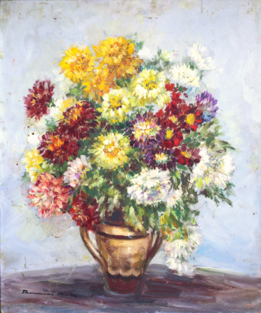 PAINTINGS - THORMÁNÉ KISS Margit, Still Life with Flowers