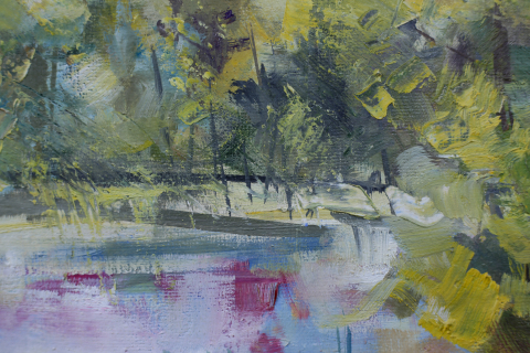 Florin ȚONEA, Peisaj cu lac [1]