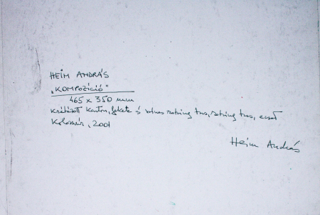 HEIM András, Compoziție, 2001 [3]