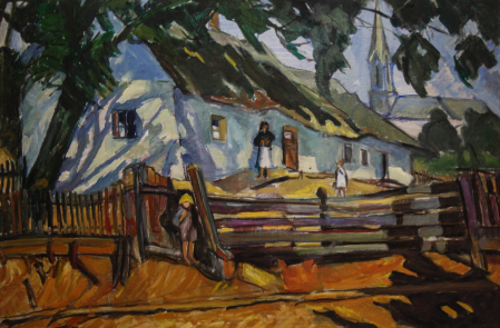 AUTOR neidentificat - Școala de la Baia Mare, Ogradă [0]