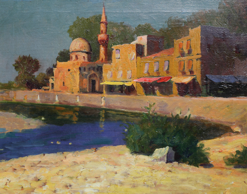 PICTURĂ - Zsigmond Béla,  Peisaj din Istanbul