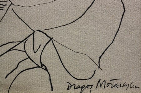 Dragoș MORĂRESCU, Portrait of the Poet Grigore ALEXANDRESCU [2]