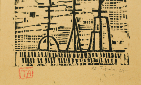 Alexandru ȚIPOIA, Abstract Composition, 1969 [2]