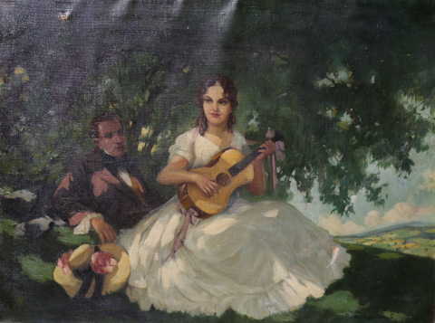 PAINTINGS - BRETTSCHNEIDER Rudolf, Company