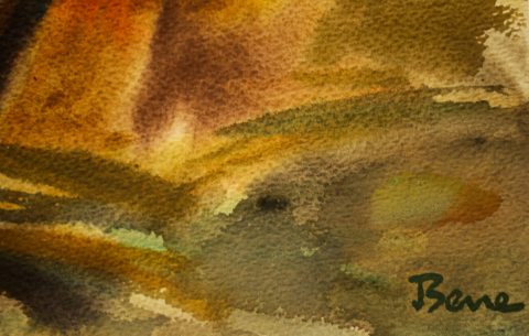 BENE József, Landscape with Houses [4]