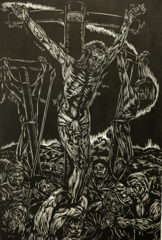 GY.Szabó Béla, Golgota, 1946