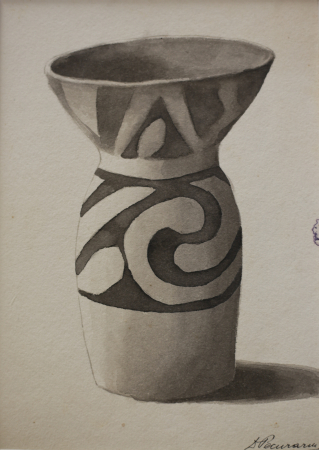 GRAPHICS - Dionisie PECURARIU, Five archaeological drawings, 1910-1915