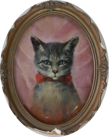 NAGY Ernő, Pisică cu fundă roșie [3]