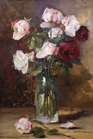 Elena MÜLLER STĂNCESCU, Natură statică cu trandafiri [0]