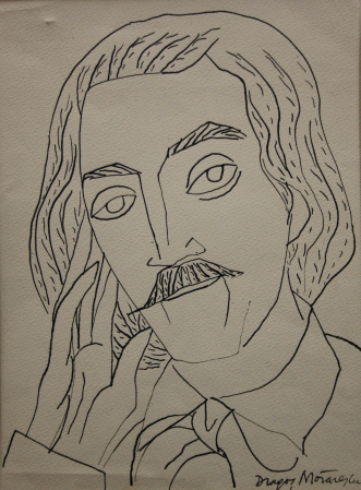 Dragoș MORĂRESCU, Portretul poetului Grigore ALEXANDRESCU