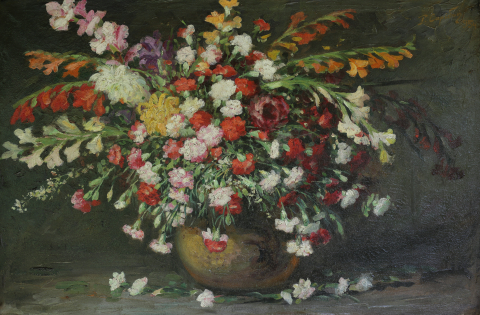 Pericle CAPIDAN, Natură statică cu flori, 1954 [0]