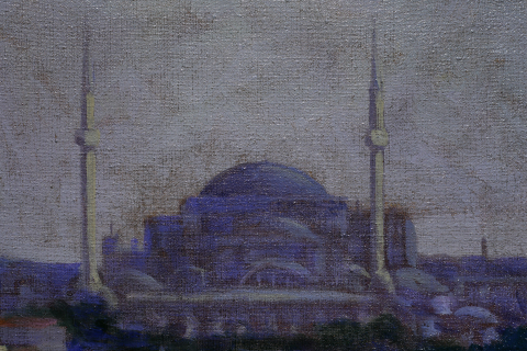 Zsigmond Béla, Peisaj din Istanbul cu biserica Sfânta Sofia [2]