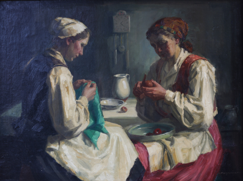 KRUSNYÁK Károly, Femei la bucătărie [0]