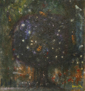 PAINTINGS - Egon Marc LÖVITH, Tree in the Night