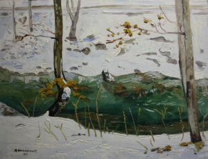 BARABÁS Márton I MÁRKUSFALVI, Marginea râului, 1921 [0]