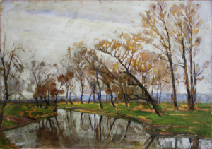 Nicolae IRIMIE, Peisaj de toamnă