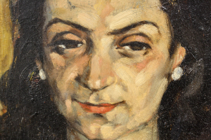 HAJÓS Imre László, Portrait of Wife [1]