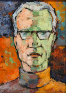 PAINTINGS - HAJÓS Imre László, Self Portrait
