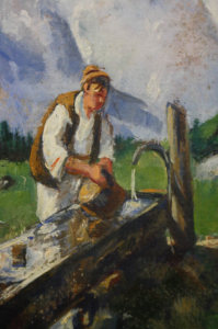 AUTOR neidentificat, La adăpătoare [2]