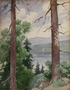 VERESS  Zoltán, Saint Ana Lake, 1913 [0]