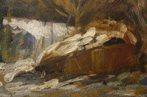 Nicolae IRIMIE, Peisaj de iarnă, 1933 [1]