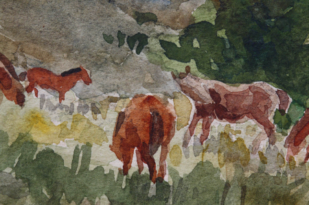 ANDRÁSY Zoltán, Cai pe deal, 1952 [1]