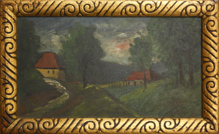 AUTOR neidentificat, Peisaje rurale / 2 lucrări [5]