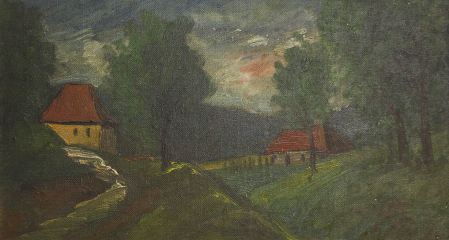 AUTOR neidentificat, Peisaje rurale / 2 lucrări [1]