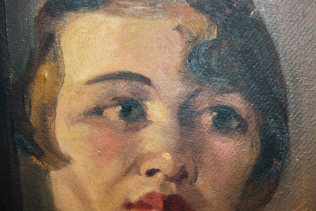 Unidentified AUTHOR, Piroska I Lady in a Red Dress / Peasant [1]