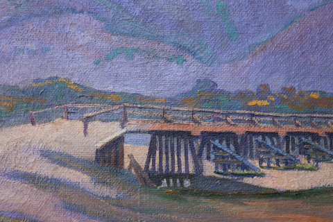 BARABÁS Márton I MÁRKUSFALVI, Peisaj băimărean, 1923 [1]