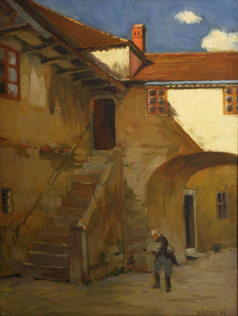 BARÁT Móric, Old Courtyard [0]
