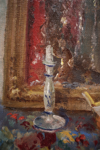 CZENCZ János, Tânără citind, 1943 [1]