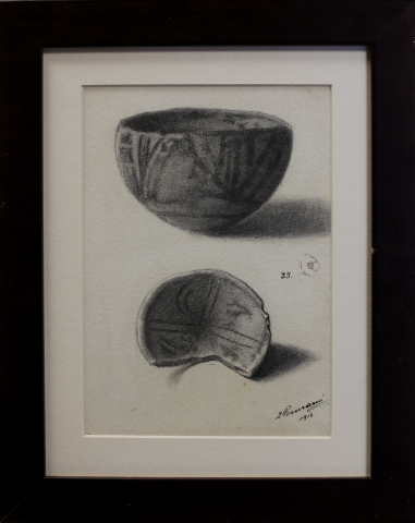 Dionisie PECURARIU, Cinci desene arheologice, 1910-1915 [3]