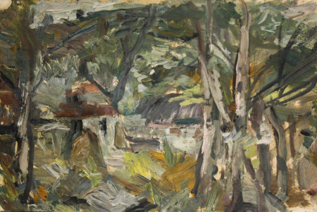 PAINTINGS - Elena POPEA, In the Forest