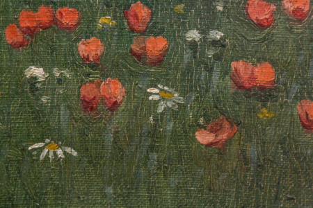 Gyula ZORKÓCZY, Țărancă culegând maci [2]