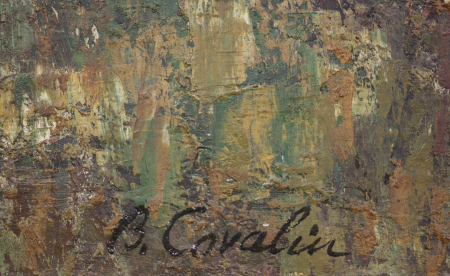 Brăduț COVALIU, Peisaj din Leordeni [2]