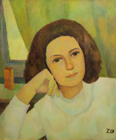 PAINTINGS - Katy ZOLTÁN, Portrait of a Quiet Woman