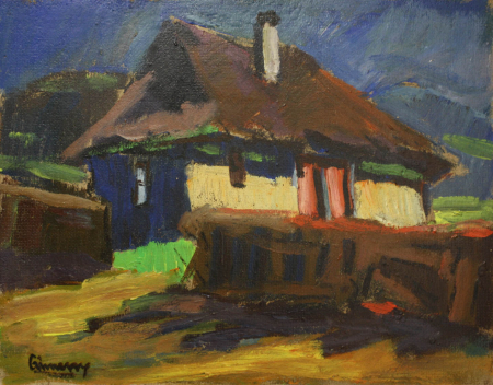 GYIMESI (GYIMESSY) KOVÁCS Gábor, Landscape with a House