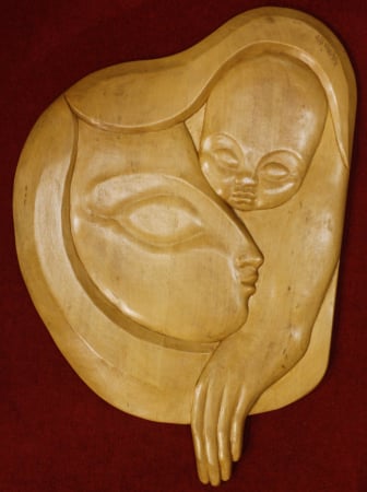 SCULPTURĂ - CSORVÁSSY István, Maternitate