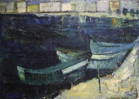 PICTURĂ - TOMPA Mihai, Bărci la Mamaia