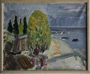 BARABÁS Márton Márkusfalvi, Landscape from the Red Lake Area [2]
