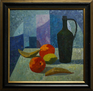 BARTOVICS József,  Natură statică cu vase și fructe [4]