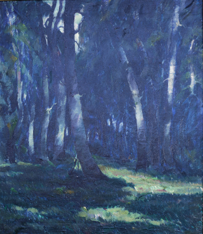 PAINTINGS - PAÁL Albert, Forest