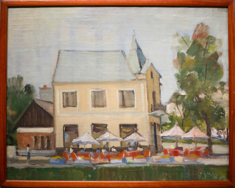 Tibor TOLNAY, Peisaj din Hajdúszoboszló [3]