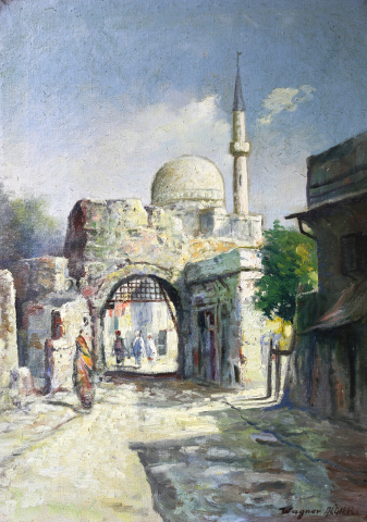 PICTURĂ - WAGNER, Peisaj din Alger