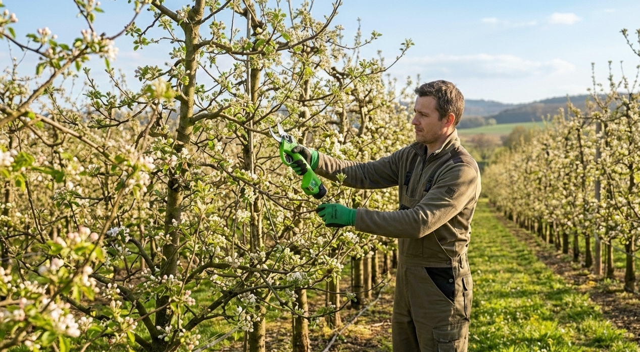 Foarfeci electrice pentru livada