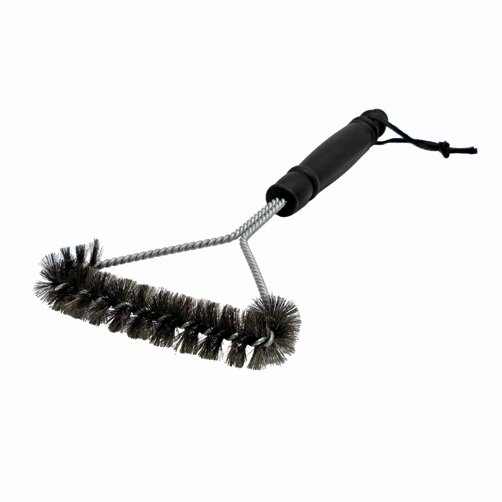 Ustensile gratar - Perie pentru curatat gratarul KLUGMEISTER KY1305, cu peri metalici