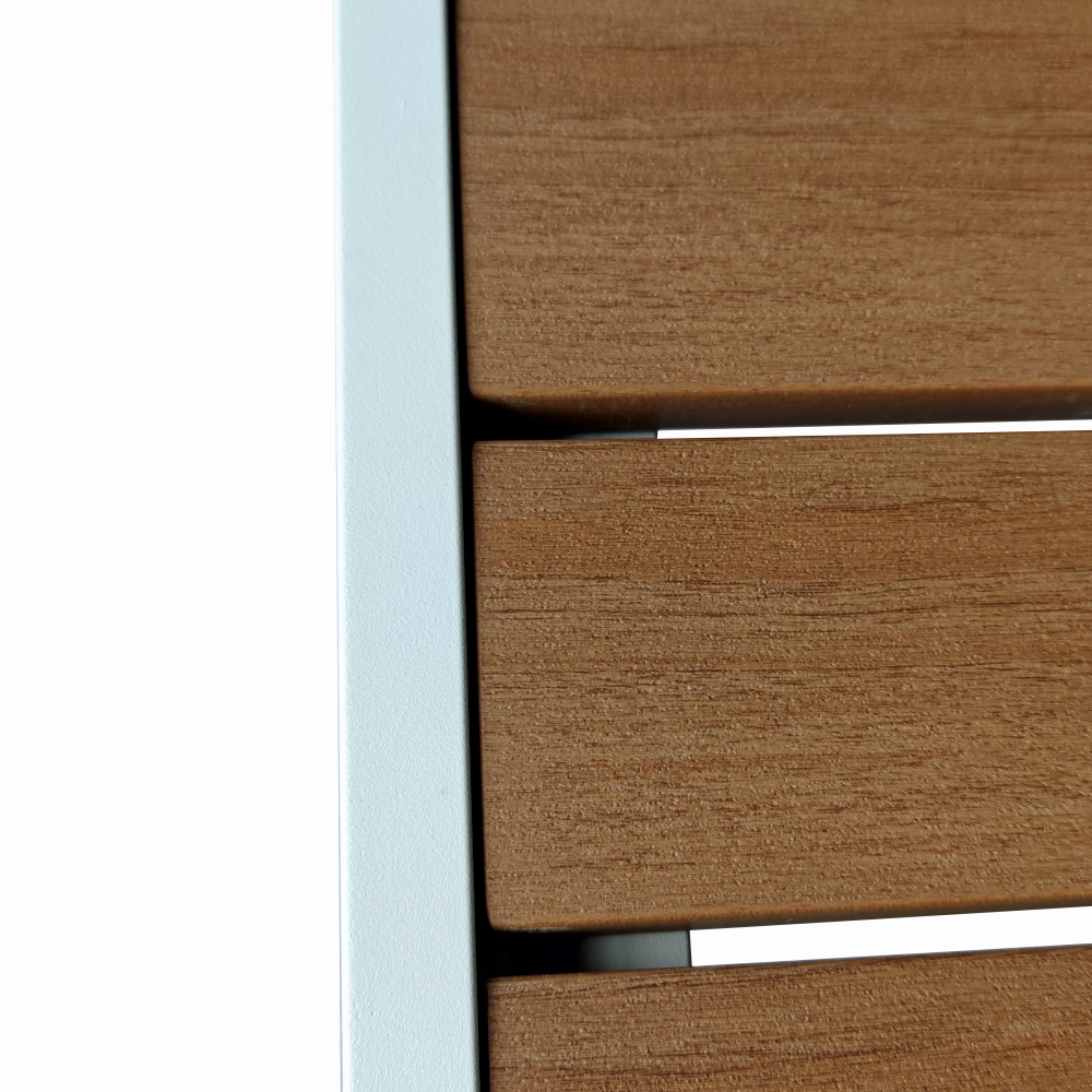 Set mobilier terasa/gradina KLUGMEISTER KJFA003, coltar 5 locuri si masa cu cadru de aluminiu, culoare gri [6]